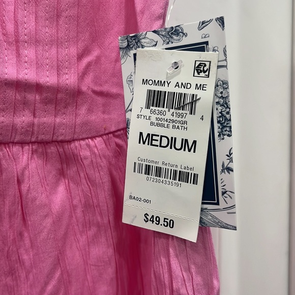 Charter Club • Mommy & Me • Flutter-Sleeve Crinkled Dress • Little Girls’ - Picture 3 of 9